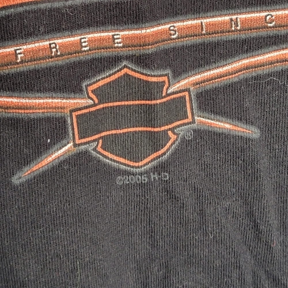 Vintage Y2K Harley-Davidson Capital City Madison Wisconsin Graphic T-Shirt Sz L - Picture 3 of 4